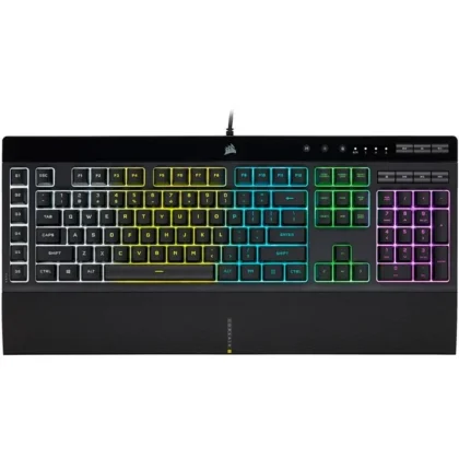 Corsair K55 RGB Pro Gaming Keyboard – Dynamic RGB Backlighting, Six Macro Keys with Elgato Stream Deck Software Integration